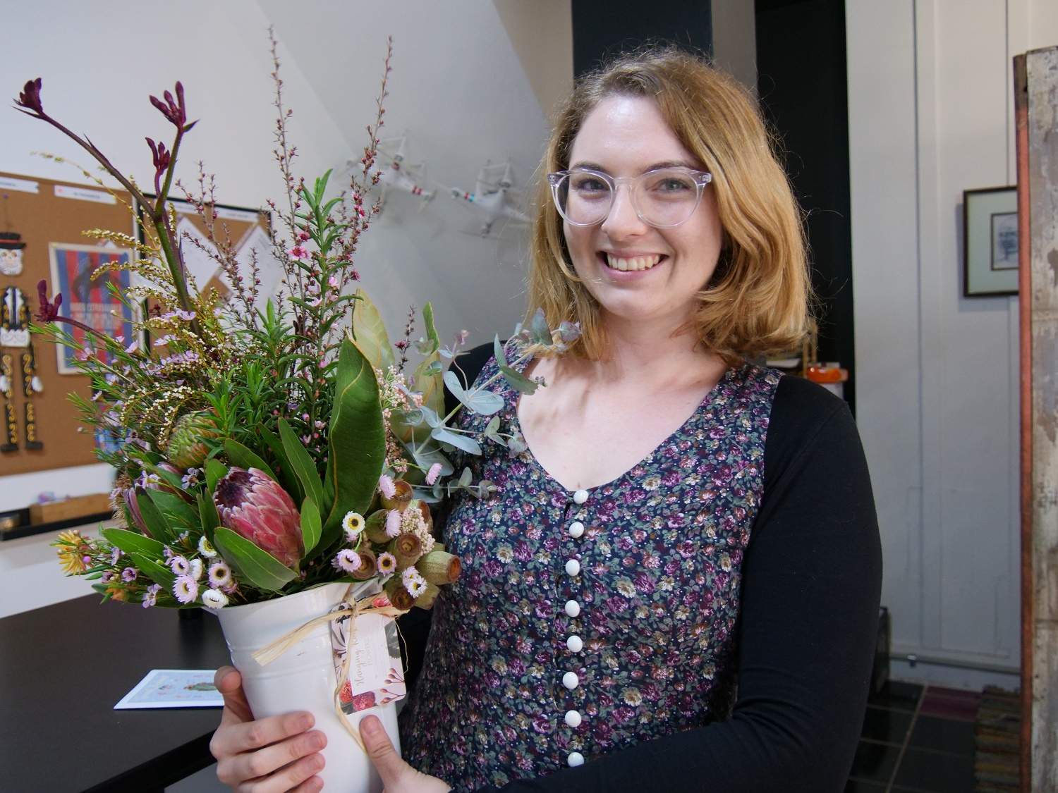 Flowers sent anonymously to support battling Lismore businesses during