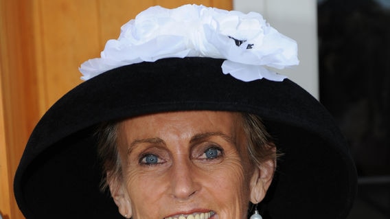 Lady Sonia McMahon at raceday