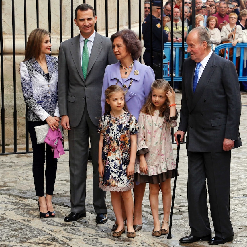 Familia real española