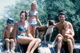 Bob and Hazel Hawke, and their children on a holiday in the 1960s.