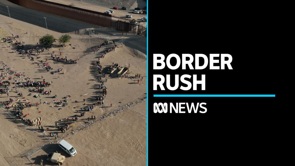 Migrants rush to cross Mexico-US border ahead of immigration law change ...