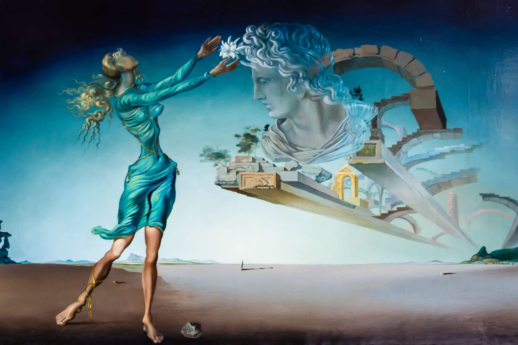 Salvador Dali S Trilogy Of The Desert Bought By National Gallery Of   427b4aa3a1aaa35b855c0b71ff97b351