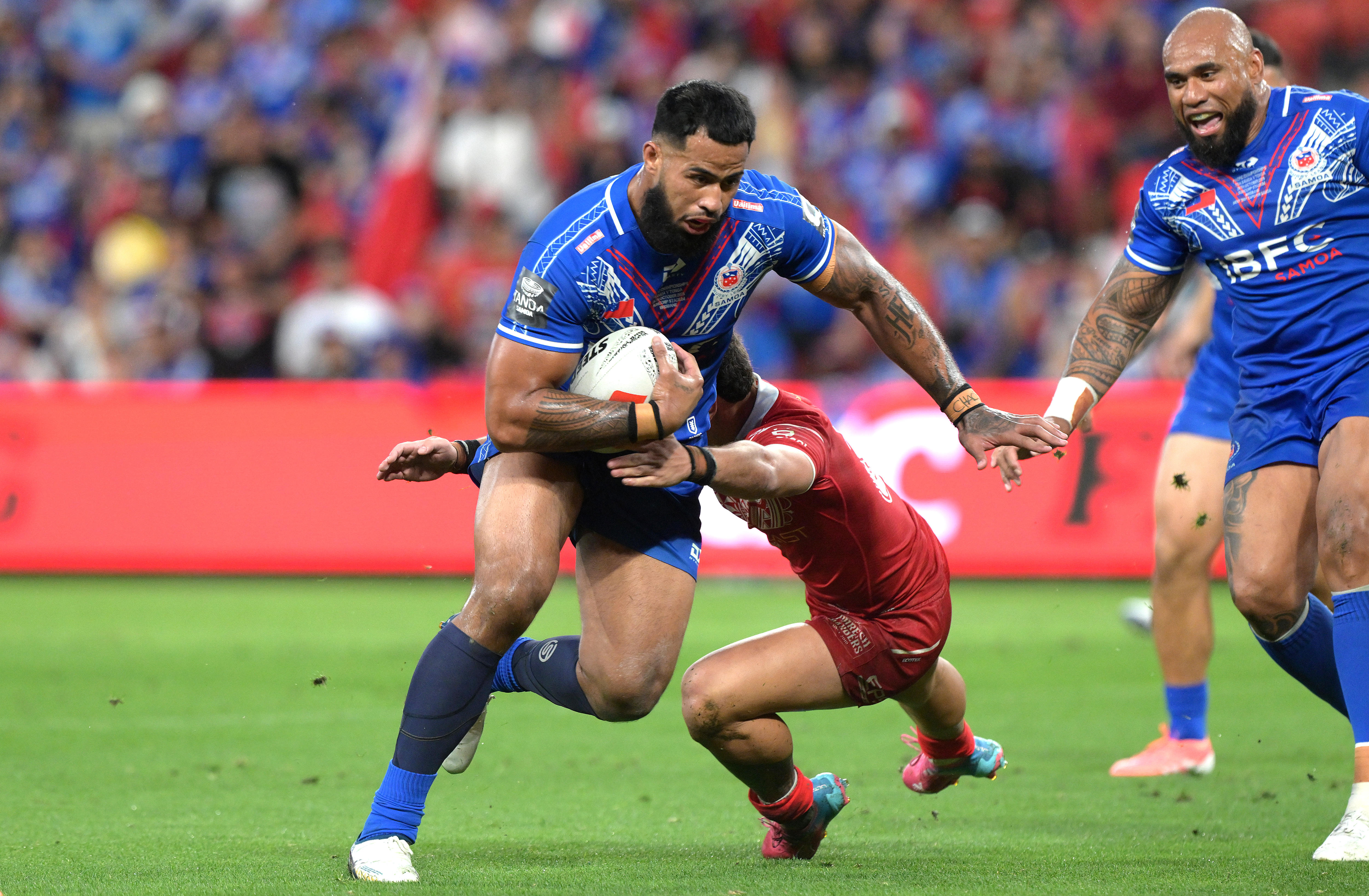 'I won't backflip': Samoa star Payne Haas reveals plan for World Cup