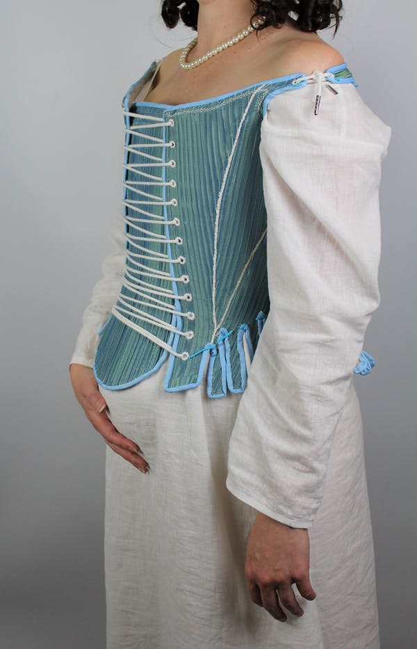 In hand-making 400-year-old corset designs, I was able to really ...