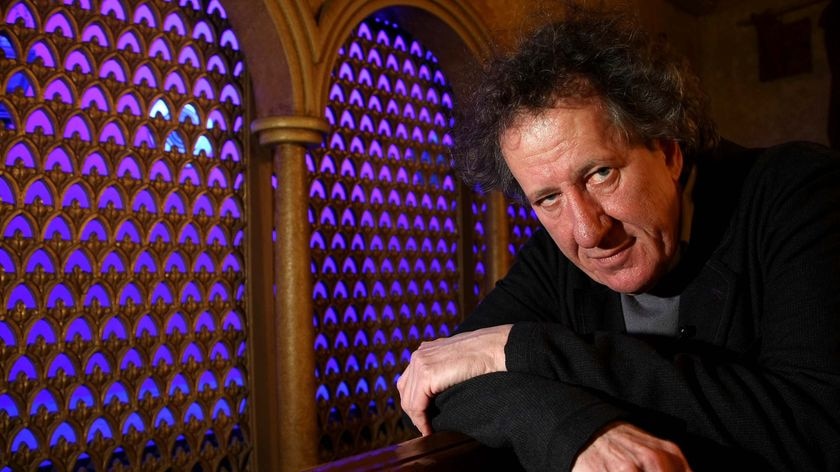Actor Geoffrey Rush has joined the cast.