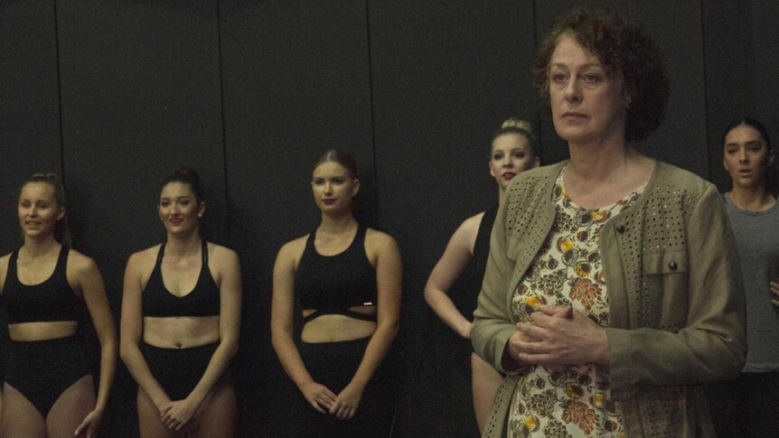 Moulin Rouge artistic director Janet Pharaoh watches auditions in Cairns, far north Queensland.