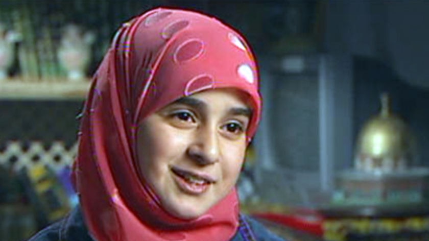 Barhoum hosts her own program on a TV station run by Hamas.