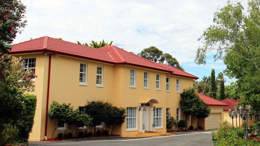The Russian embassy in Canberra.