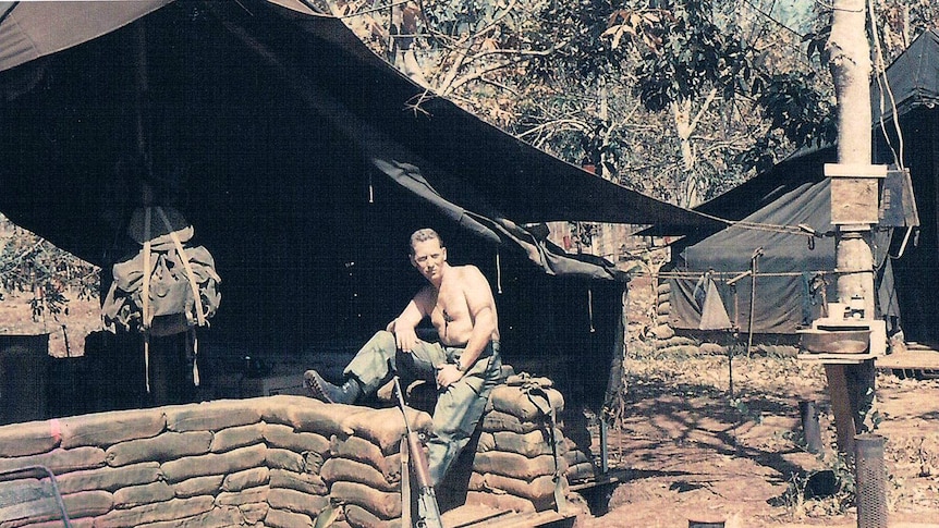 Lt Col Harry Smith in Nui Dat, Vietnam.