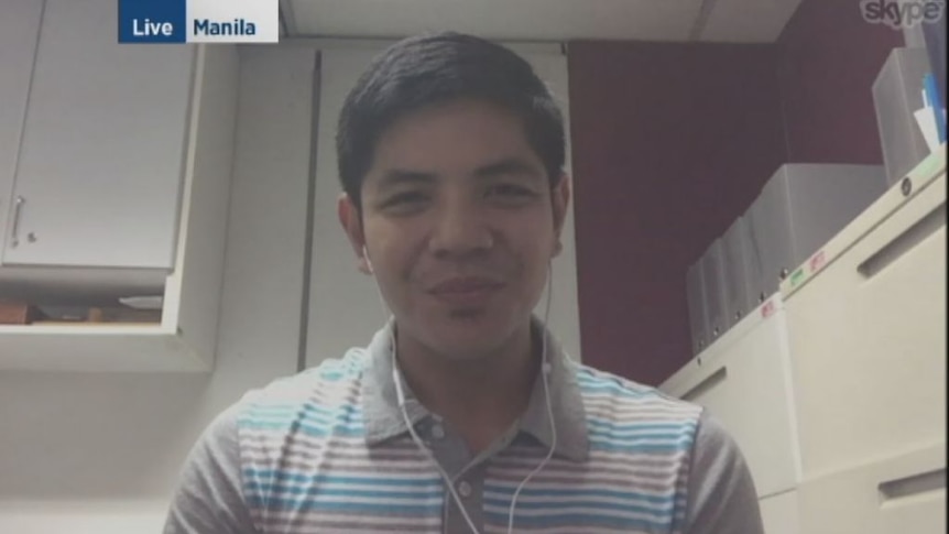 Journalist Jerome Lantin discusses the incident from Manila.