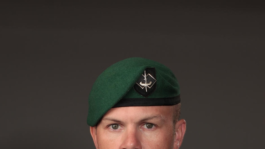 Australian soldier, Sergeant Brett Wood, killed in action 23 May 2011