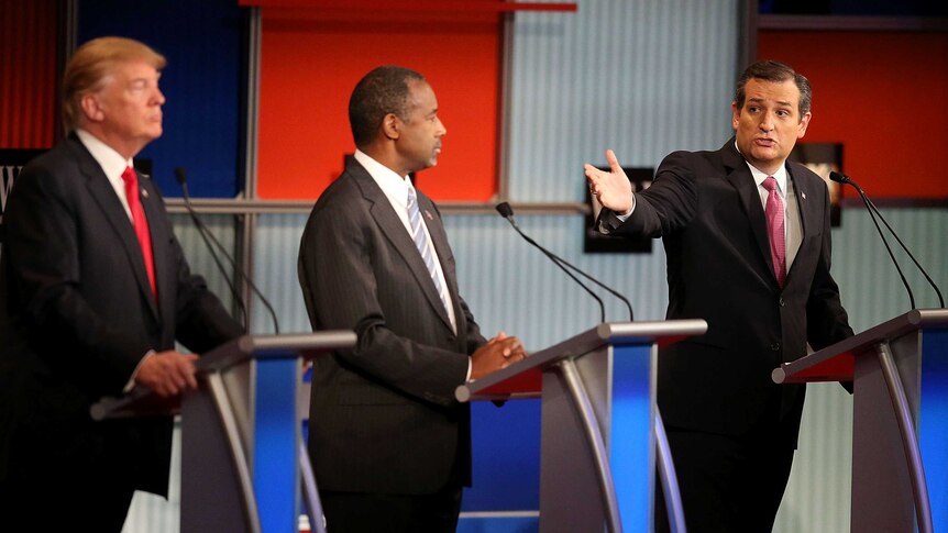 US Republican candidates debate in Milwaukee