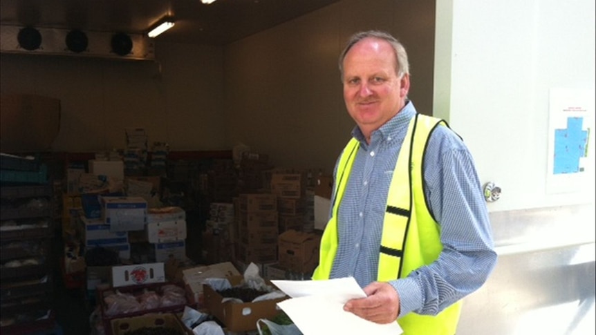 FoodBank Tasmania director, Edward Gauden