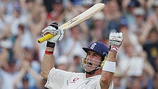 Kevin Pietersen savaged Australia with his maiden Test century at The Oval