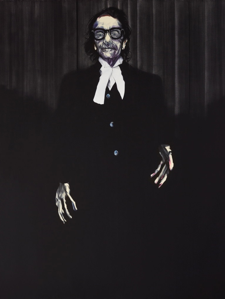 Nigel Milsom's portrait of barrister Charles Waterstreet