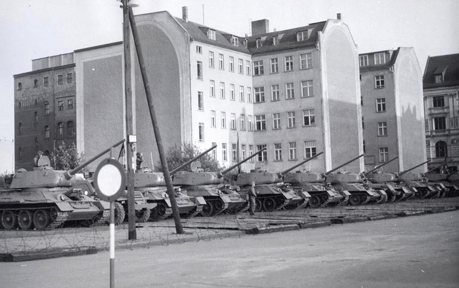 East German tanks