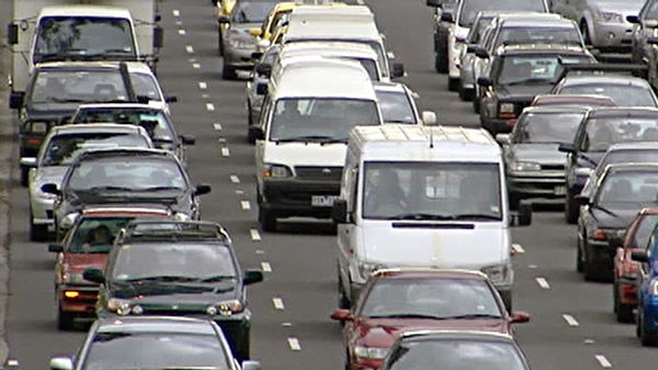 Lengthy Easter holiday traffic queues at Bulahdelah