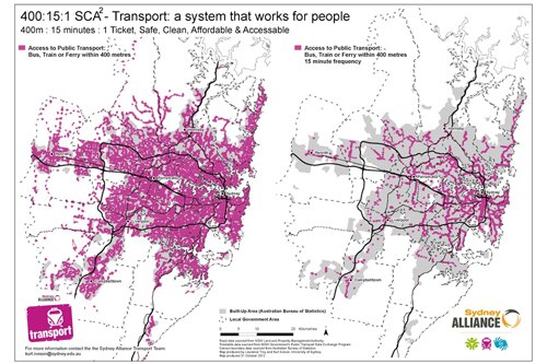 Troy Iveson Sydney tranport map