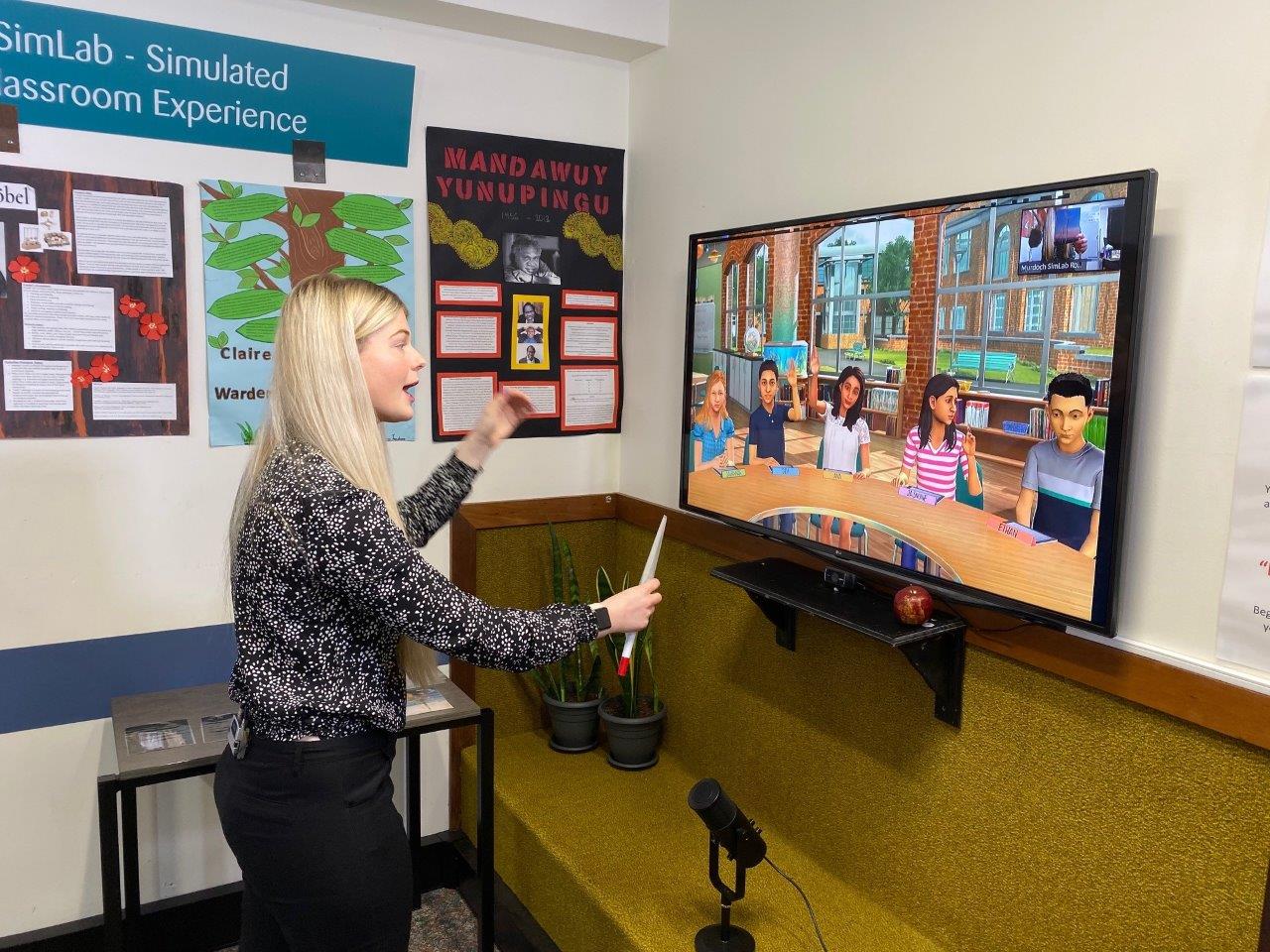 Murdoch University SimLab virtual classrooms transform teacher training
