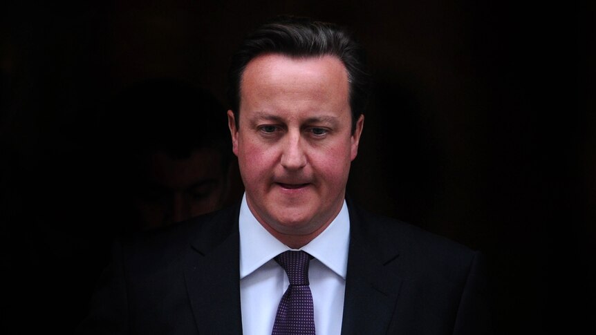 Cameron has point-blank refused to move to the right and instead is on a charm offensive with his backbenchers (AFP)