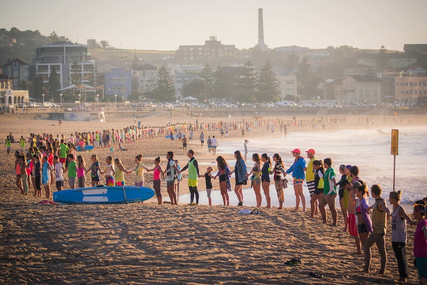 One Wave community gathers at Bondi