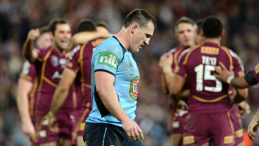 Blues captain Paul Gallen