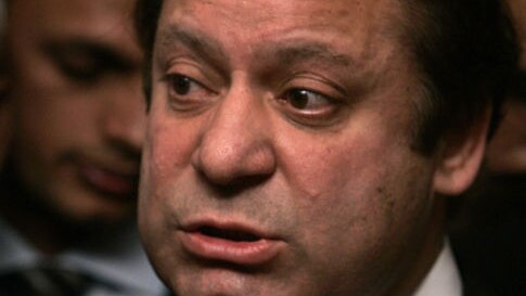 Former prime minister of Pakistan Nawaz Sharif
