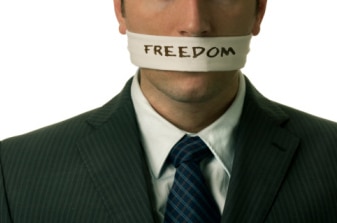 Freedom and censorship (Thinkstock: Hemera)