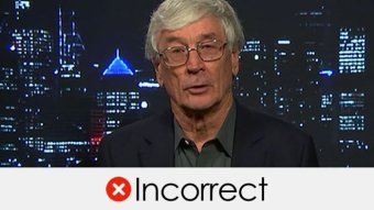 Dick Smith's claim is incorrect