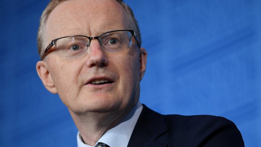 Reserve Bank governor Philip Lowe delivers an address to the National Press Club in Sydney.