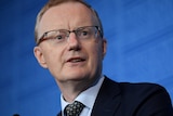 Reserve Bank governor Philip Lowe delivers an address to the National Press Club in Sydney.