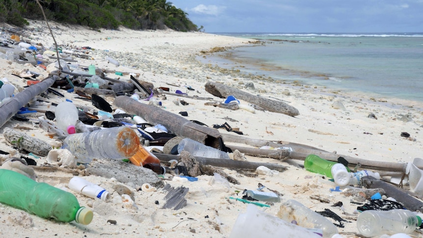 Cocos Keeling Islands plastic debris 2