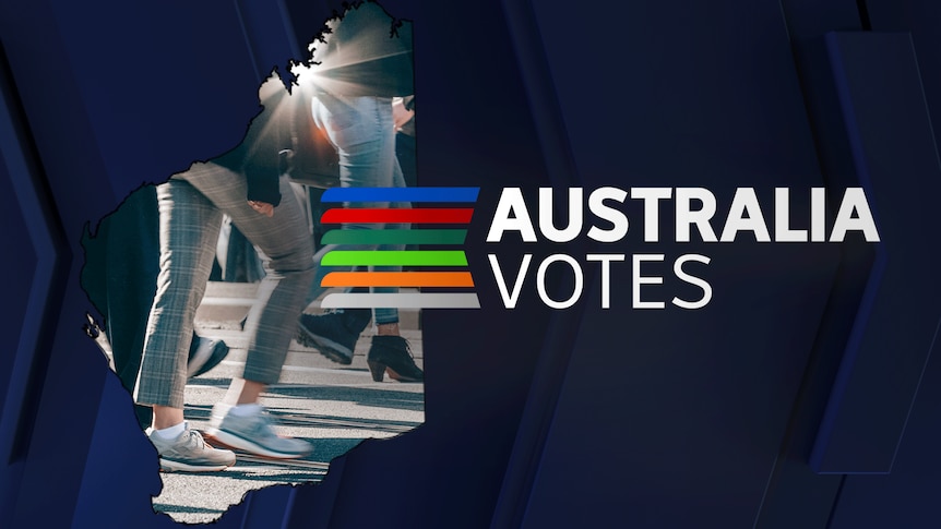 Australia votes and a  map of WA