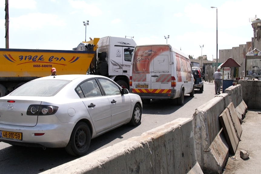 Qalandia checkpoint West Bank