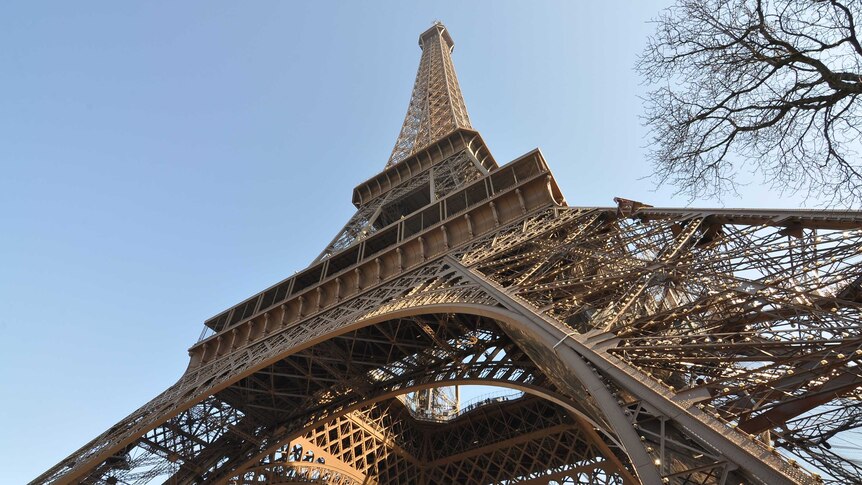 Built for the 1889 World's Fair, the Eiffel Tower is one the most iconic landmarks of Paris. (Moonik, Wikimedia Commons)