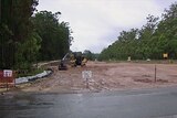 Pacific Highway construction site where suspected nuclear material was uncovered