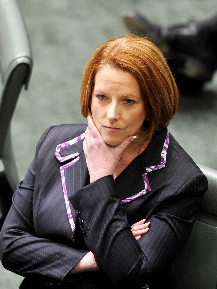 Prime Minister Julia Gillard is in Tasmania today for a Cabinet meeting