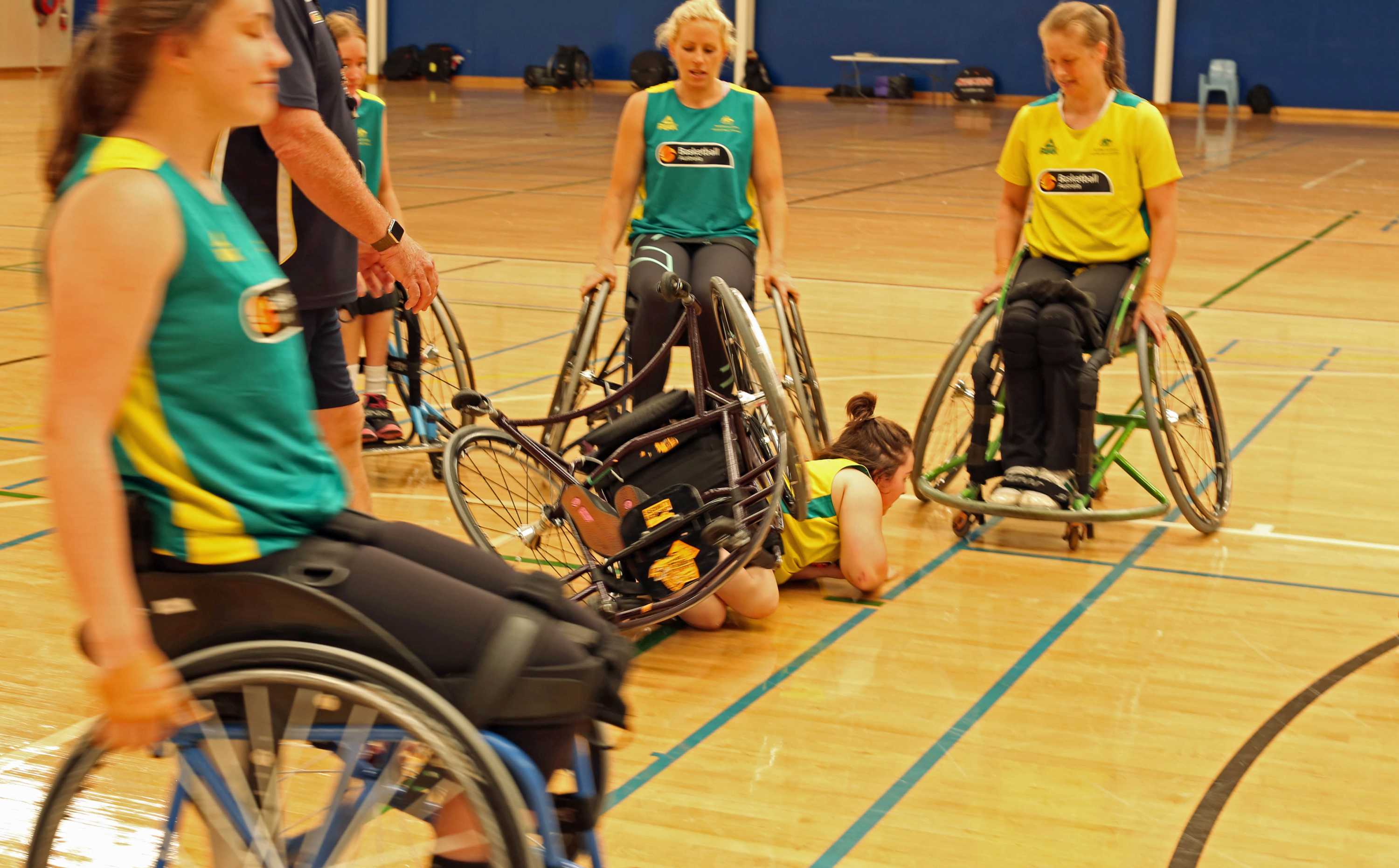 Emerging wheelchair basketball stars earn stripes at Sunshine Coast