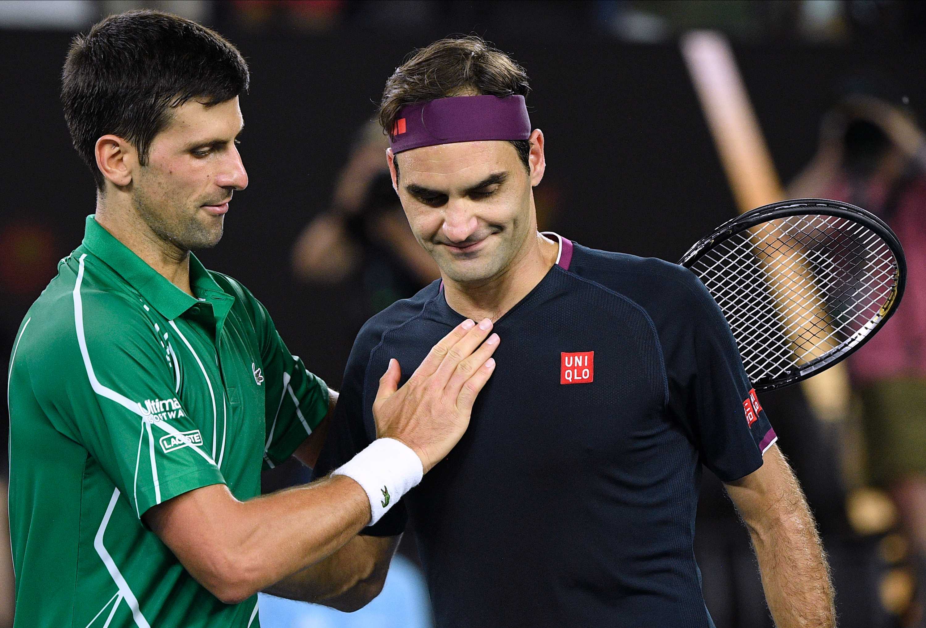 Novak Djokovic Defeats Roger Federer In Straight Sets To Advance To ...