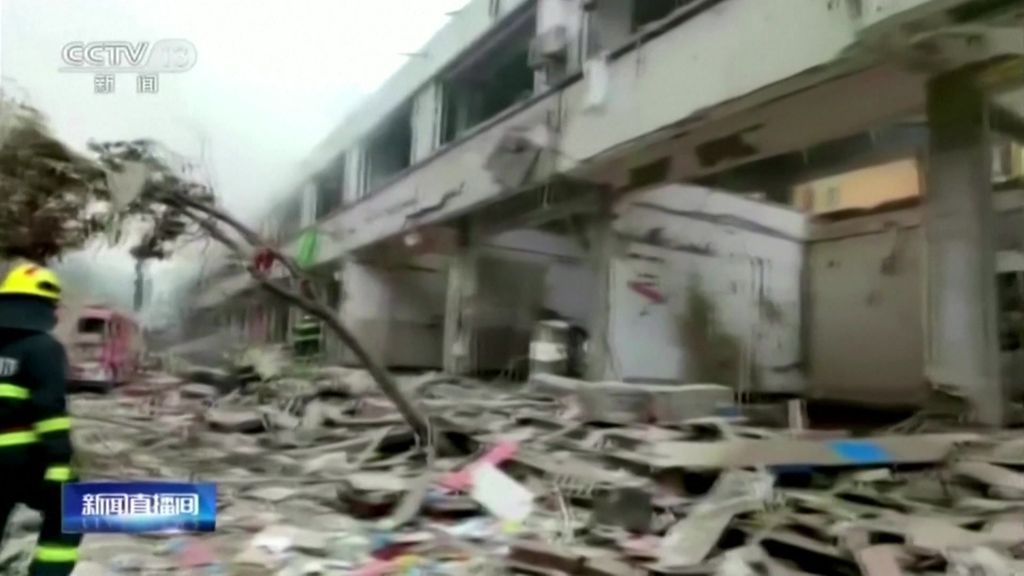 At Least 12 Killed After Gas Line Explosion Rips Through Residential Compound In China S Hubei Province Abc News