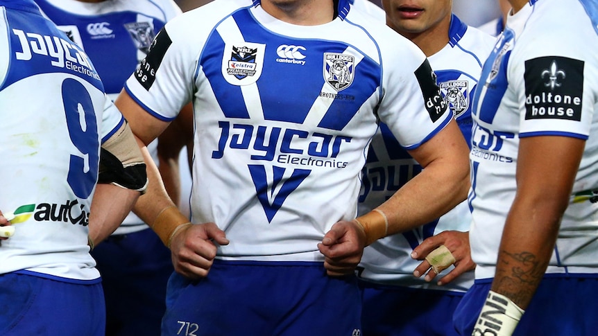 Canterbury Bulldogs players (Getty Images Mark Kolbe)