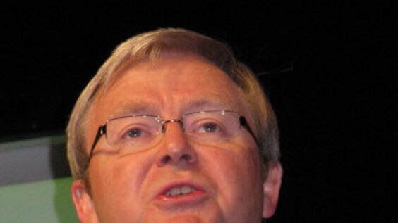 Staying calm: Kevin Rudd says Australia's regulatory system in the envy of most of the world.