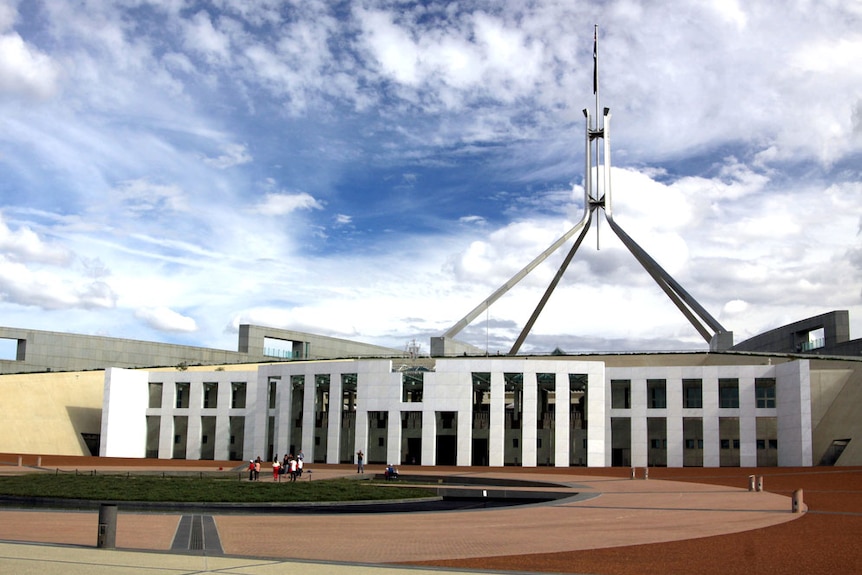 Parliament House in Canberra