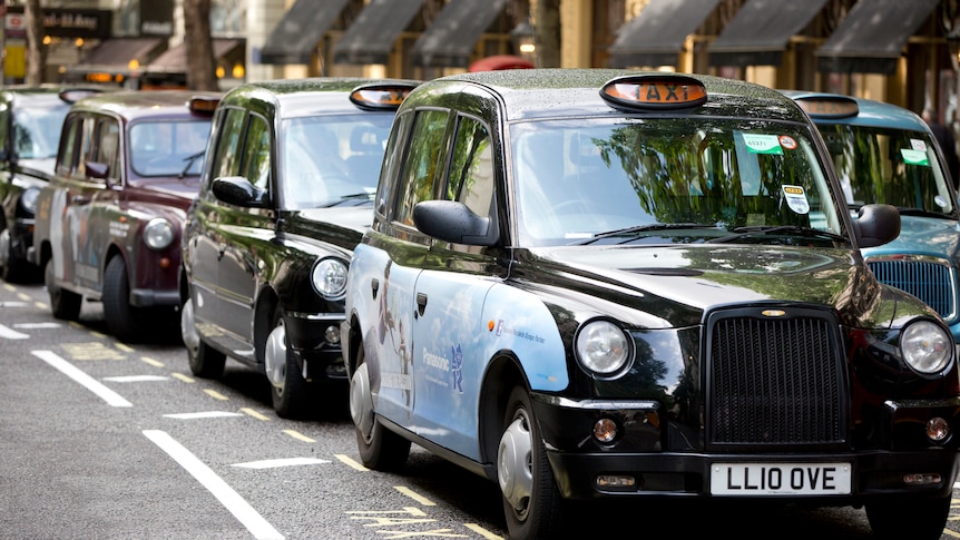 London cabs protest