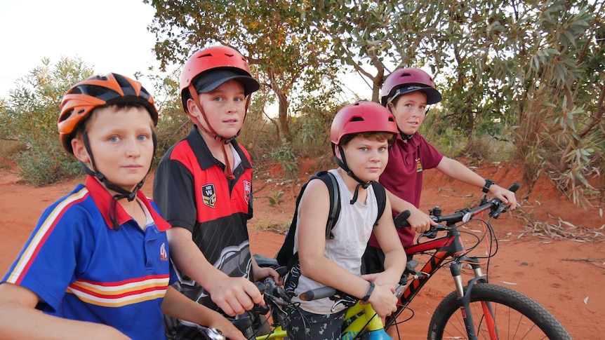 The Gibb Groms have been training around Broome, Western Australia.