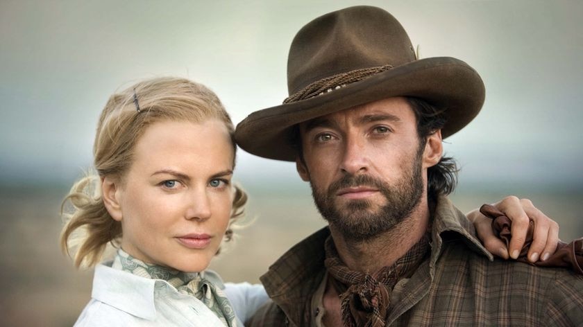 Nicole Kidman and Hugh Jackman star in Baz Luhrmann's much-hyped Australia.