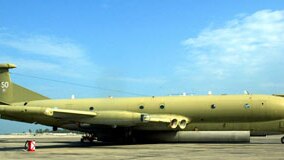 A British RAF Nimrod has crashed in Afghanistan, killing 14 military personnel. (File photo)