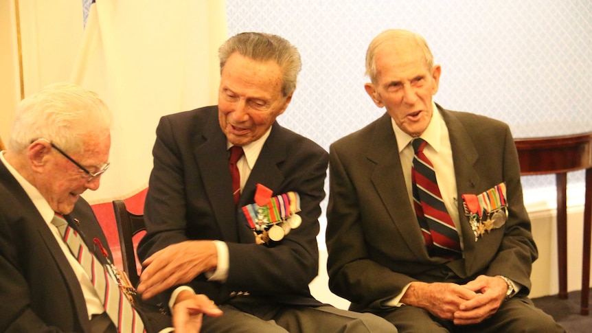 Veterans awarded Knights of the Legion of Honour