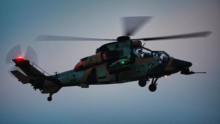 Australian Army Tiger attack helicopter