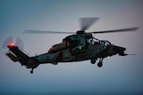 Australian Army Tiger attack helicopter